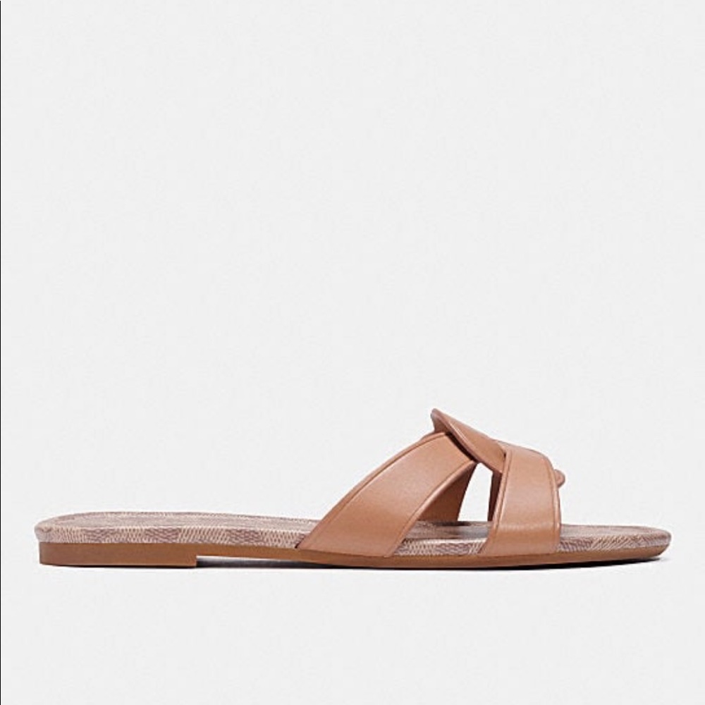 Coach Essie Sandal in Natural - Picture 3 of 7